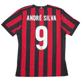 2017/18 AC MILAN ANDRE SILVA #9 HOME SHIRT (M) ADIDAS