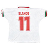1998 Mexico Blanco #11 Reissue World Cup Edition *With Defects* Away (Multiple) ABA Sport