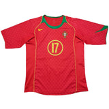 2004/06 PORTUGAL C.RONALDO #17 HOME SHIRT (L) NIKE