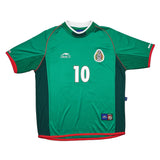 2001/02 MEXICO C.BLANCO #10 HOME SHIRT (M) ATLETICA