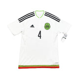 2015/16 MEXICO R.MARQUEZ #4 *BNWT* AWAY SHIRT (S) ADIDAS