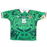1998 Mexico Hernandez #15 *Reissue* World Cup Edition Home (Multiple) ABA Sport