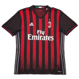 2016/17 AC MILAN HONDA #10 HOME SHIRT (M) ADIDAS