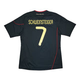 2010/11 GERMANY SCHWEINSTEIGER #7 AWAY SHIRT (M) ADIDAS