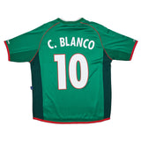 2001/02 MEXICO C.BLANCO #10 HOME SHIRT (M) ATLETICA