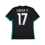 2017/18 REAL MADRID LUCAS V #17 AWAY SHIRT (S) ADIDAS