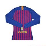 2018/19 BARCELONA *PLAYER ISSUE* BNWT L/S HOME SHIRT (S) NIKE