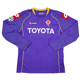 2008/09 FIORENTINA OSVALDO #9 *MATCH ISSUE* L/S HOME SHIRT (XL) LOTTO