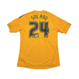 2010/11 HULL CITY SOLANO #44 HOME SHIRT (L) ADIDAS