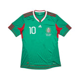 2010/11 MEXICO C.BLANCO #10 HOME SHIRT (M) ADIDAS
