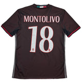 2016/17 AC MILAN MONTOLIVO #18 HOME SHIRT (S) ADIDAS