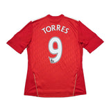 2010/12 LIVERPOOL TORRES #9 HOME SHIRT (L) ADIDAS