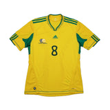 2009/11 SOUTH AFRICA TSHABALALA #8 HOME SHIRT (M) ADIDAS