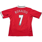 2004/06 MANCHESTER UNITED RONALDO #7 HOME SHIRT (M) NIKE