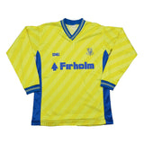 1989/90 SOUTHEND #12 L/S *MATCH WORN* AWAY SHIRT (M) SPALL