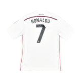 2014/15 REAL MADRID RONALDO #7 HOME SHIRT (XL) ADIDAS