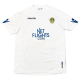 2010/11 LEEDS UNITED BECCHIO #10 HOME SHIRT (L) MACRON