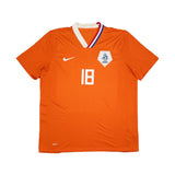 2008/10 NETHERLANDS KUYT #18 HOME SHIRT (XL) NIKE