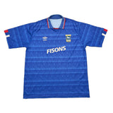1989/92 IPSWICH TOWN HOME SHIRT (L) UMBRO