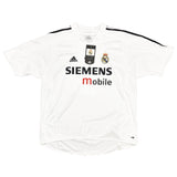 2004/05 REAL MADRID ZIDANE #5 *BNWT* HOME SHIRT (XL) ADIDAS