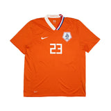 2008/10 NETHERLANDS VAN DER VAART #23 HOME SHIRT (XL) NIKE
