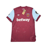2023/24 WEST HAM L.PAQUETA #10 *BNWT* HOME SHIRT (L) UMBRO