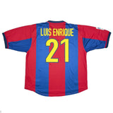 1998/00 BARCELONA LUIS ENRIQUE #21 HOME SHIRT (XL) NIKE