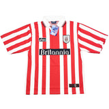 1997/98 STOKE CITY *BNWT* HOME SHIRT (L) ASICS