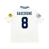 1995/97 ENGLAND GASCOIGNE #8 HOME SHIRT (XL) UMBRO