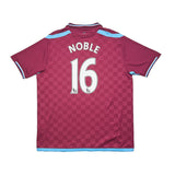 2009/10 WEST HAM NOBLE #16 HOME SHIRT (M) UMBRO