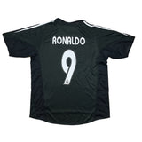 2004/05 REAL MADRID RONALDO #9 AWAY SHIRT (M) ADIDAS