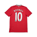 2011/12 MANCHESTER UNITED ROONEY #10 HOME SHIRT (S) NIKE