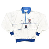 1991/93 TRANMERE ROVERS 1/2 ZIP TRACK JACKET (M) EN-S