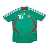 2007/08 MEXICO C.BLANCO #10 HOME SHIRT (M) ADIDAS