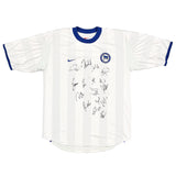 2000/01 HERTHA BERLIN *SQUAD SIGNED* AWAY SHIRT (M) NIKE