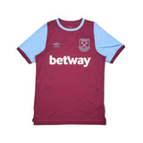 2020/21 WEST HAM RICE #41 HOME SHIRT (M) UMBRO