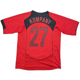 2004/06 Belgium Kompany #27 Home Shirt (L) Nike