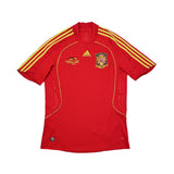 2007/09 SPAIN *EURO 2008 CHAMPIONS* HOME SHIRT (M) ADIDAS