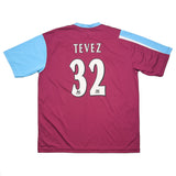 2005/07 WEST HAM TEVEZ #32 HOME SHIRT (XL) REEBOK
