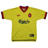 1997/99 LIVERPOOL RUDDOCK #14 AWAY SHIRT (S) REEBOK
