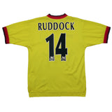 1997/99 LIVERPOOL RUDDOCK #14 AWAY SHIRT (S) REEBOK