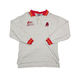 1995/96 ROMA L/S POLO SHIRT (M) ASICS