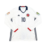 2016/17 COLOMBIA JAMES #10 L/S AWAY SHIRT (XL) ADIDAS
