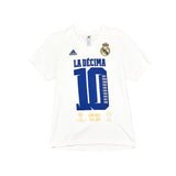 2014/15 REAL MADRID 'LA DECIMA' T-SHIRT (S) ADIDAS