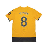 2022/23 WOLVES NEVES #8 HOME SHIRT (M) CASTORE