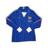 1980/82 FRANCE L/S HOME SHIRT (S) ADIDAS
