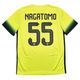 2015/16 INTER MILAN NAGATOMO #55 THIRD SHIRT (M) NIKE