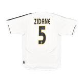 2003/04 REAL MADRID ZIDANE #5 HOME SHIRT (S) ADIDAS
