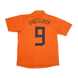 2006/08 NETHERLANDS V.NISTELROOY #9 HOME SHIRT (M) NIKE