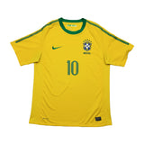 2010/11 Brazil Kaka #10 Home Shirt (M) Nike